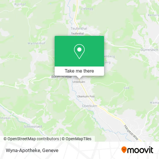 Wyna-Apotheke map