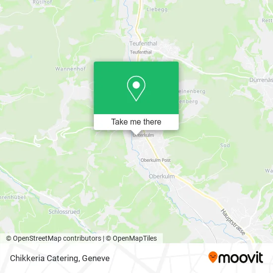 Chikkeria Catering map
