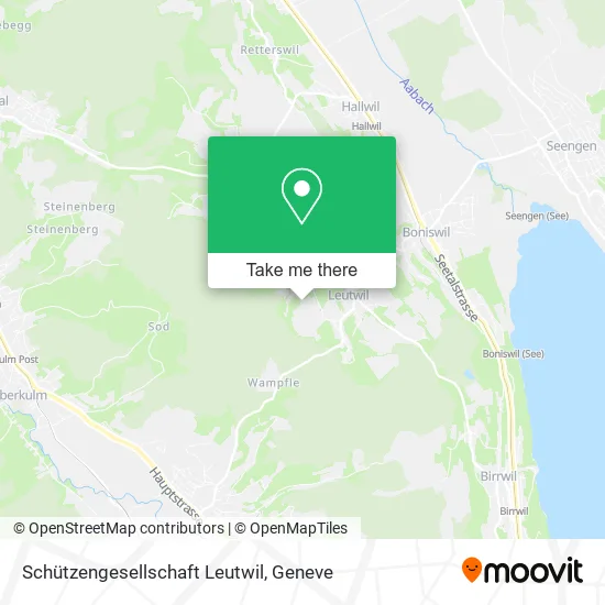 Schützengesellschaft Leutwil map