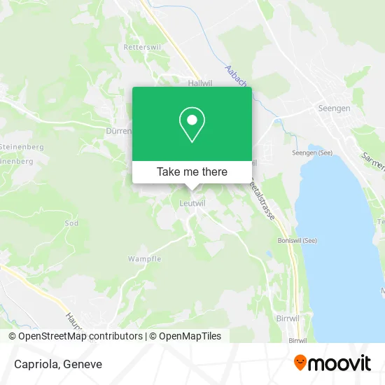 Capriola map