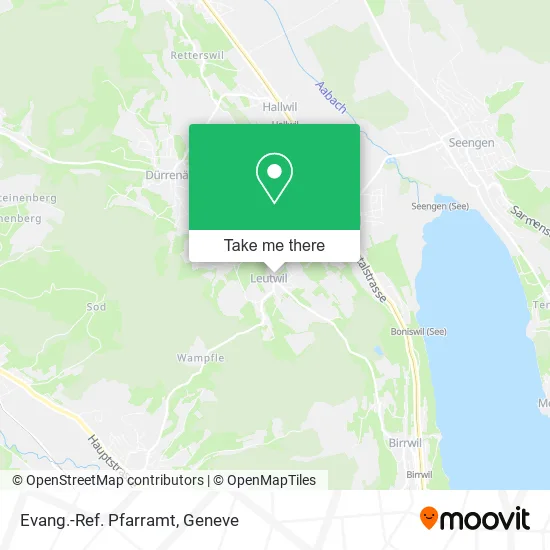 Evang.-Ref. Pfarramt map