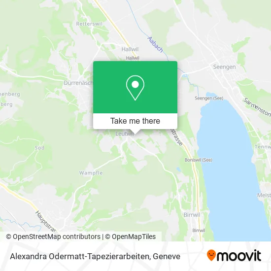 Alexandra Odermatt-Tapezierarbeiten map