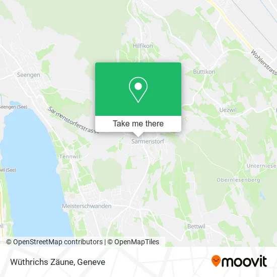 Wüthrichs Zäune map