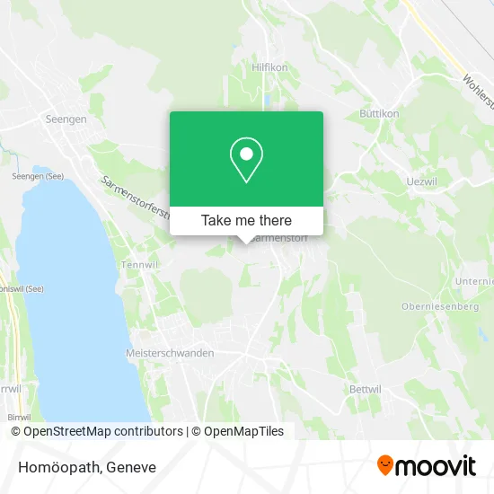 Homöopath map