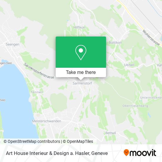 Art House Interieur & Design a. Hasler map