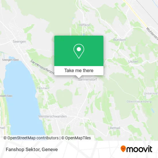 Fanshop Sektor map