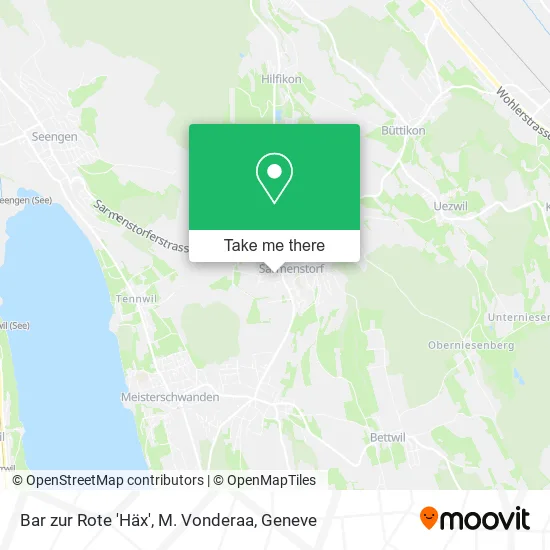 Bar zur Rote 'Häx', M. Vonderaa map