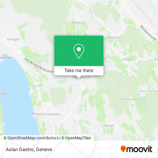 Aslan Gastro map