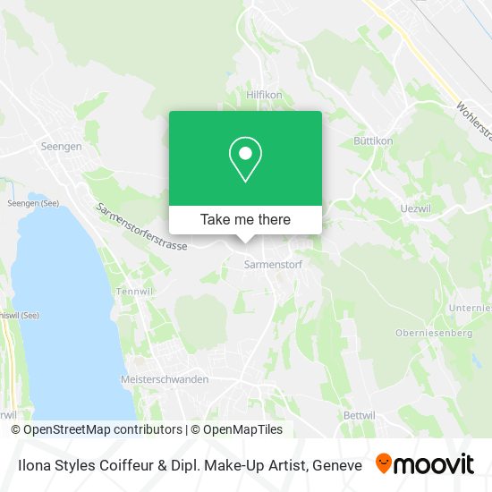 Ilona Styles Coiffeur & Dipl. Make-Up Artist map