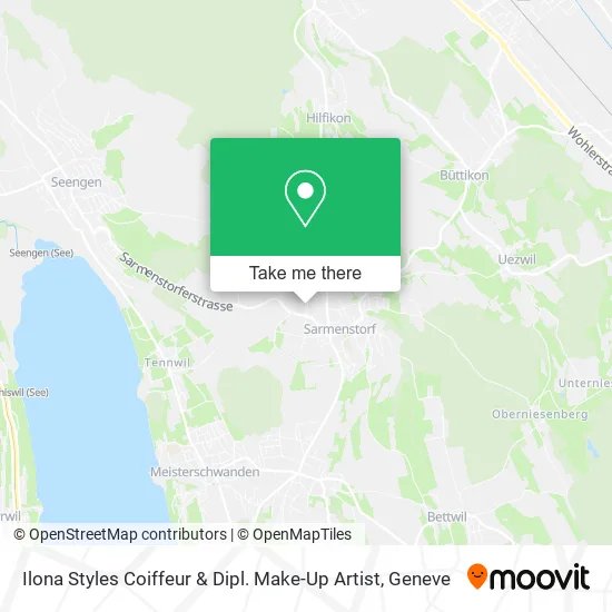 Ilona Styles Coiffeur & Dipl. Make-Up Artist map