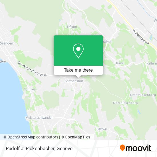 Rudolf J. Rickenbacher map