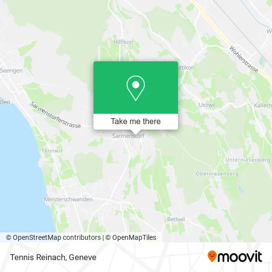 Tennis Reinach map