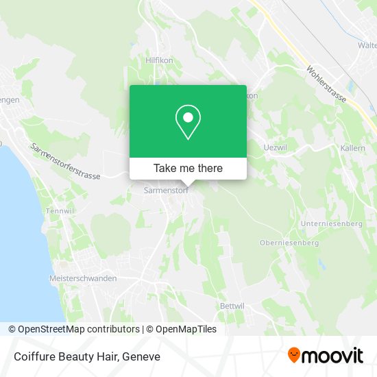 Coiffure Beauty Hair map