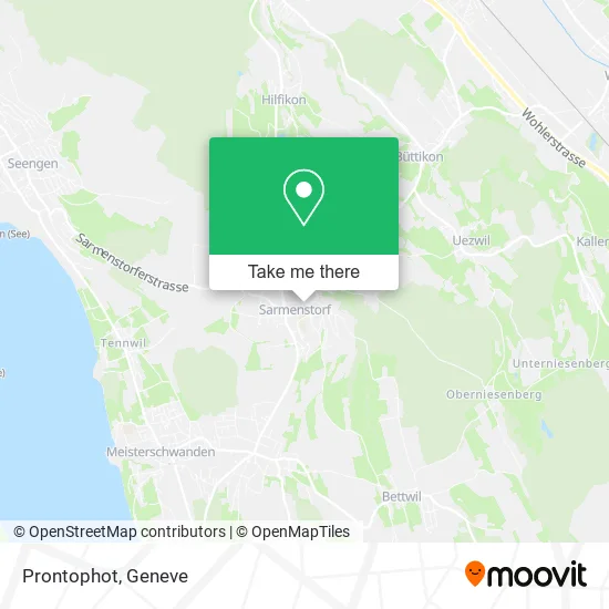 Prontophot map