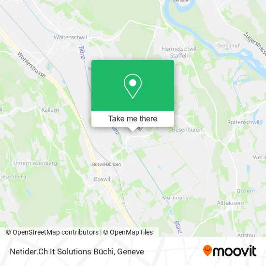 Netider.Ch It Solutions Büchi map