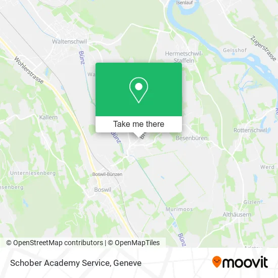 Schober Academy Service map