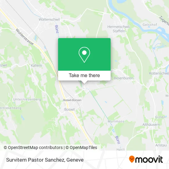 Survitem Pastor Sanchez map
