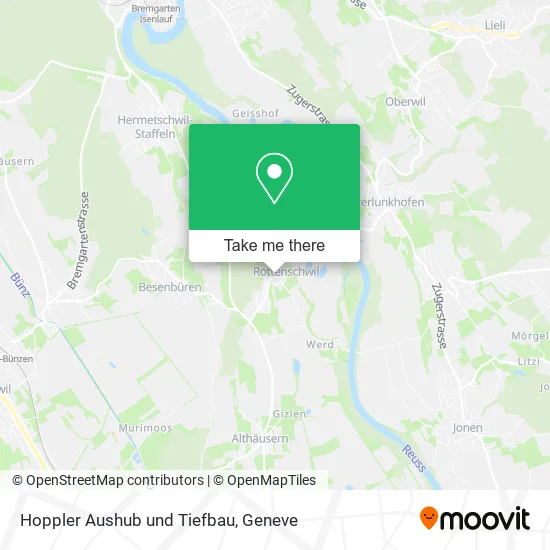 Hoppler Aushub und Tiefbau map