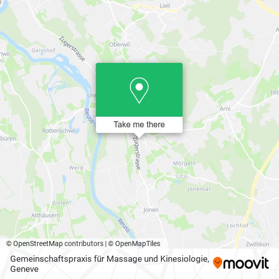 Gemeinschaftspraxis für Massage und Kinesiologie map