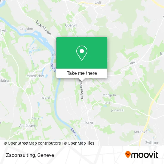 Zaconsulting map