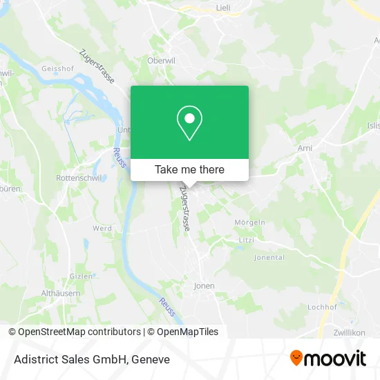 Adistrict Sales GmbH map