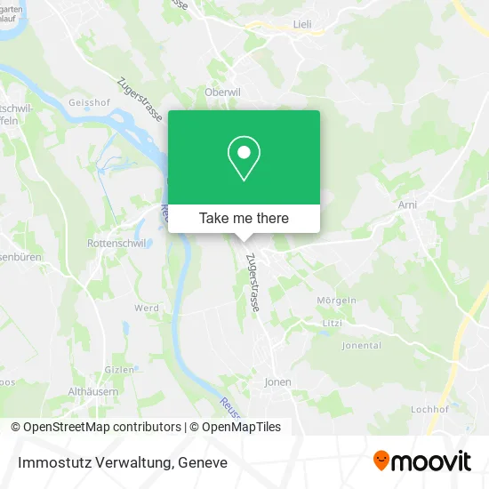 Immostutz Verwaltung map