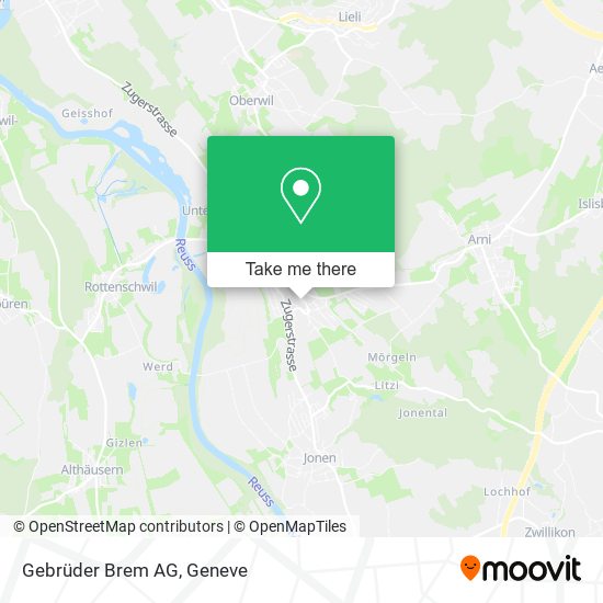 Gebrüder Brem AG map