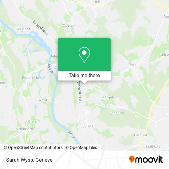 Sarah Wyss map