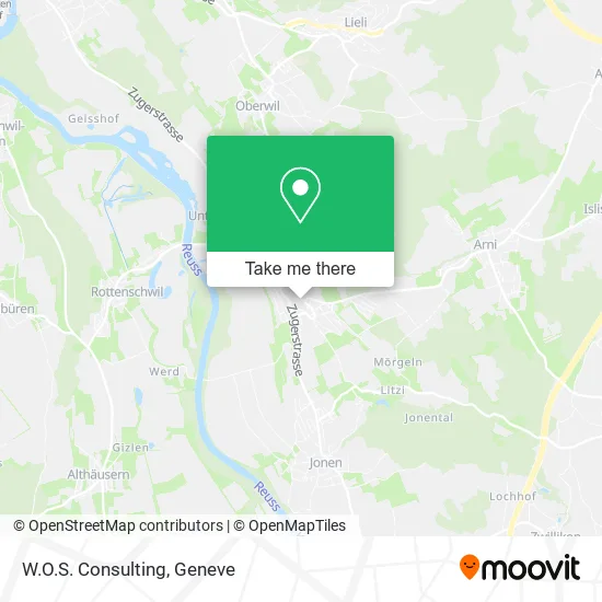 W.O.S. Consulting map