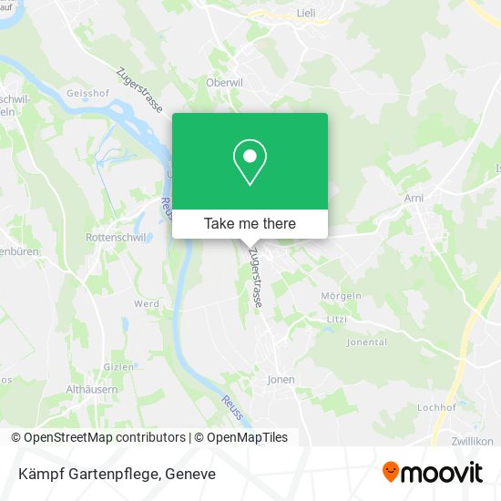 Kämpf Gartenpflege map
