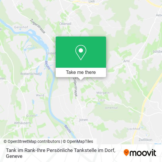 Tank im Rank-Ihre Persönliche Tankstelle im Dorf map