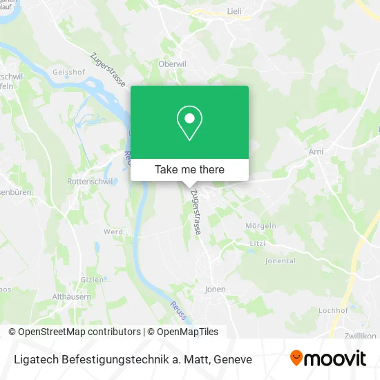 Ligatech Befestigungstechnik a. Matt map
