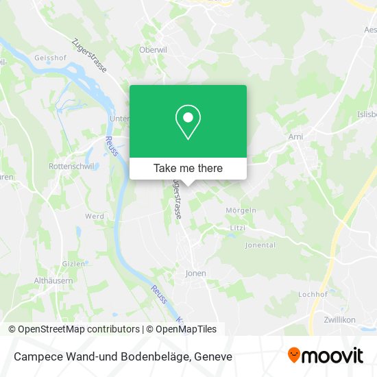 Campece Wand-und Bodenbeläge map