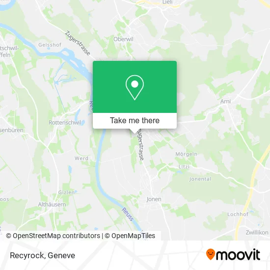 Recyrock map