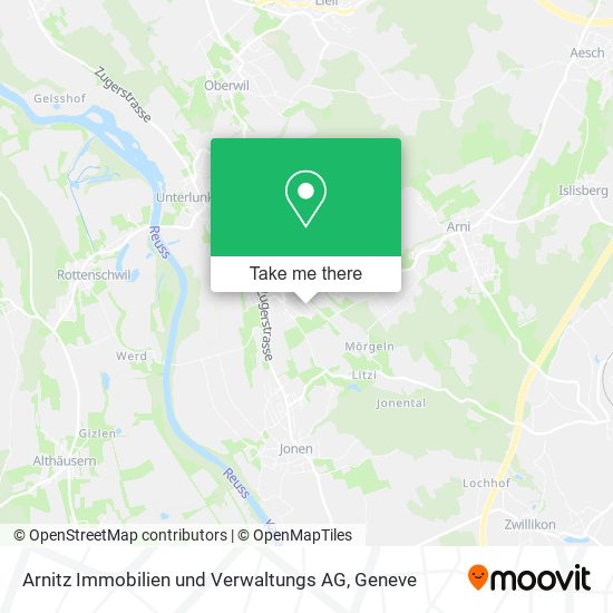 Arnitz Immobilien und Verwaltungs AG map