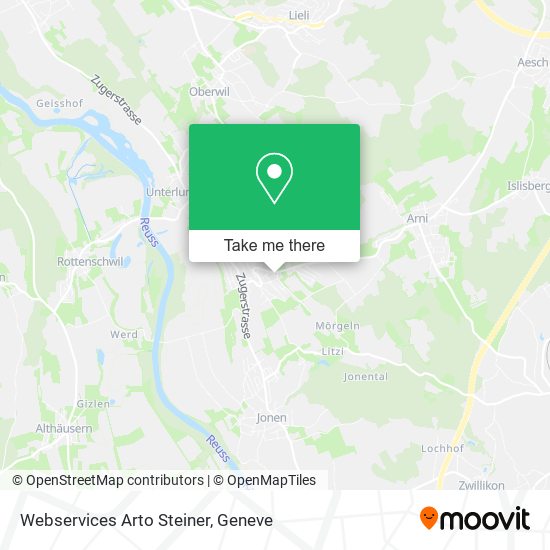 Webservices Arto Steiner map