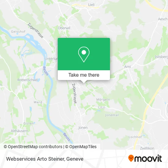 Webservices Arto Steiner map