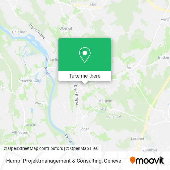 Hampl Projektmanagement & Consulting plan