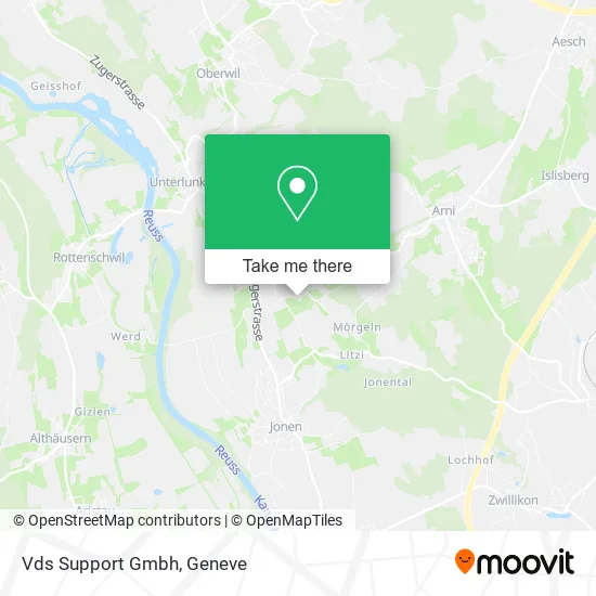 Vds Support Gmbh map