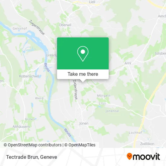 Tectrade Brun map