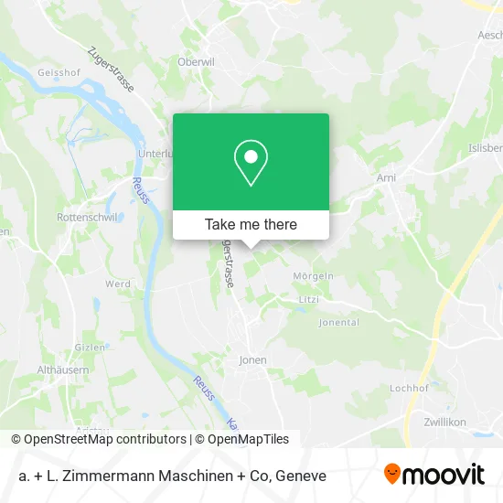 a. + L. Zimmermann Maschinen + Co map