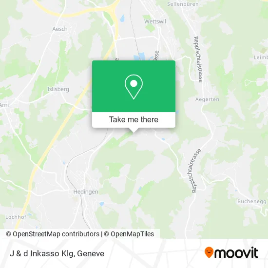 J & d Inkasso Klg map