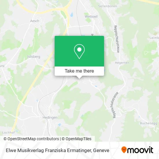 Elwe Musikverlag Franziska Ermatinger map