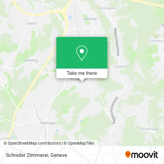 Schnider Zimmerei plan