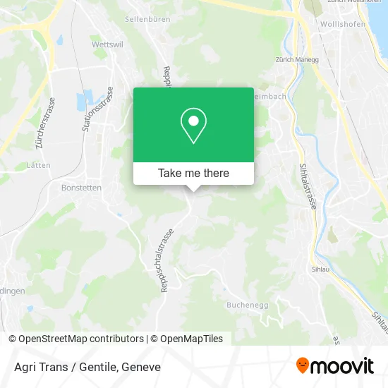 Agri Trans / Gentile map