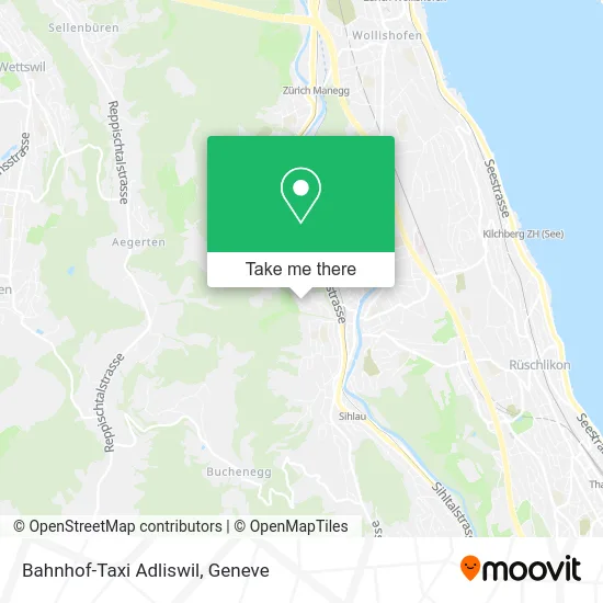 Bahnhof-Taxi Adliswil map