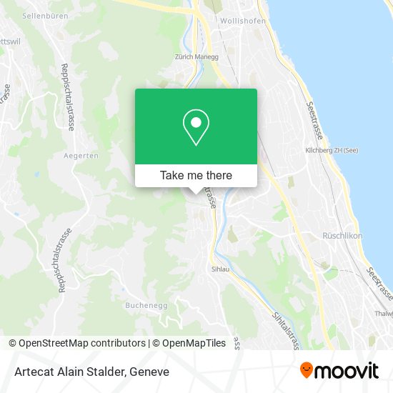Artecat Alain Stalder map
