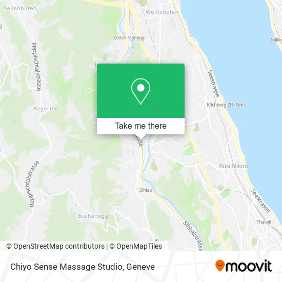 Chiyo Sense Massage Studio map