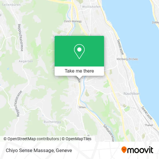 Chiyo Sense Massage map