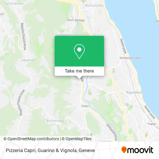 Pizzeria Capri, Guarino & Vignola map